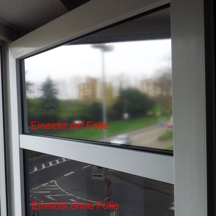 Diskretionsfolien & Spiegelfolien Bild 1