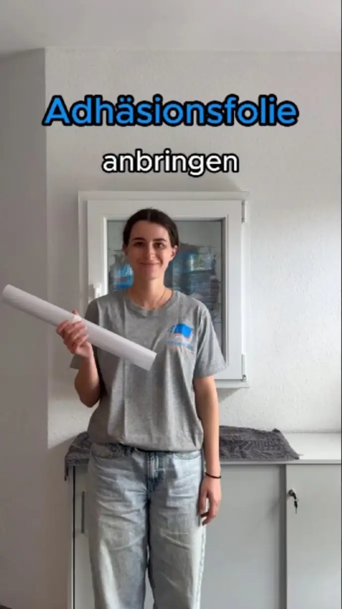 Adhäsionsfolie montieren – Shorts Tutorial