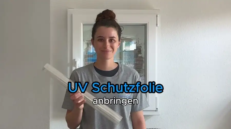 UV-Schutzfolie montieren – YouTube Tutorial
