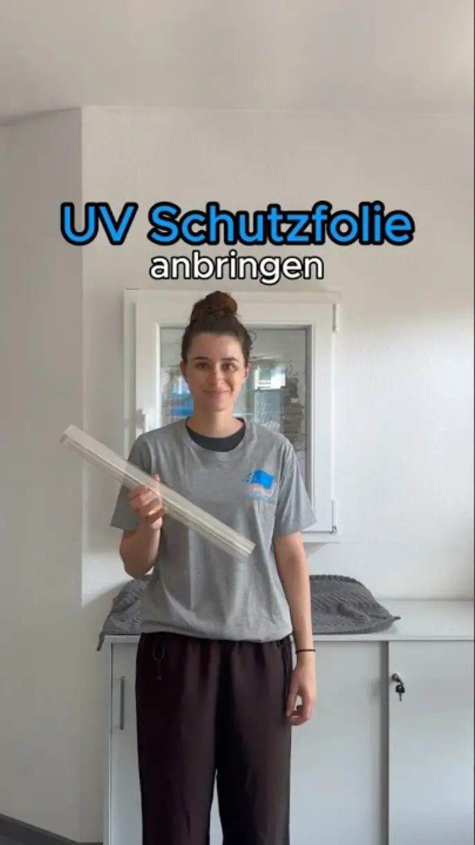 UV-Schutzfolie montieren – Shorts Tutorial