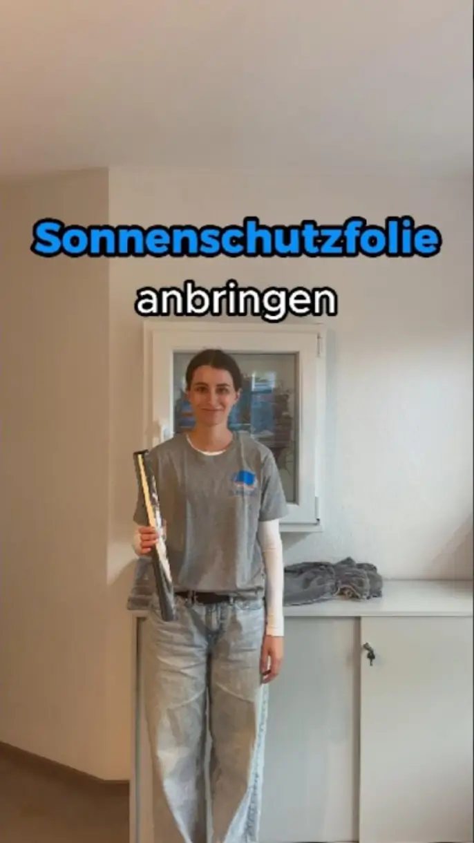 Sonnenschutzfolie montieren – Shorts Tutorial