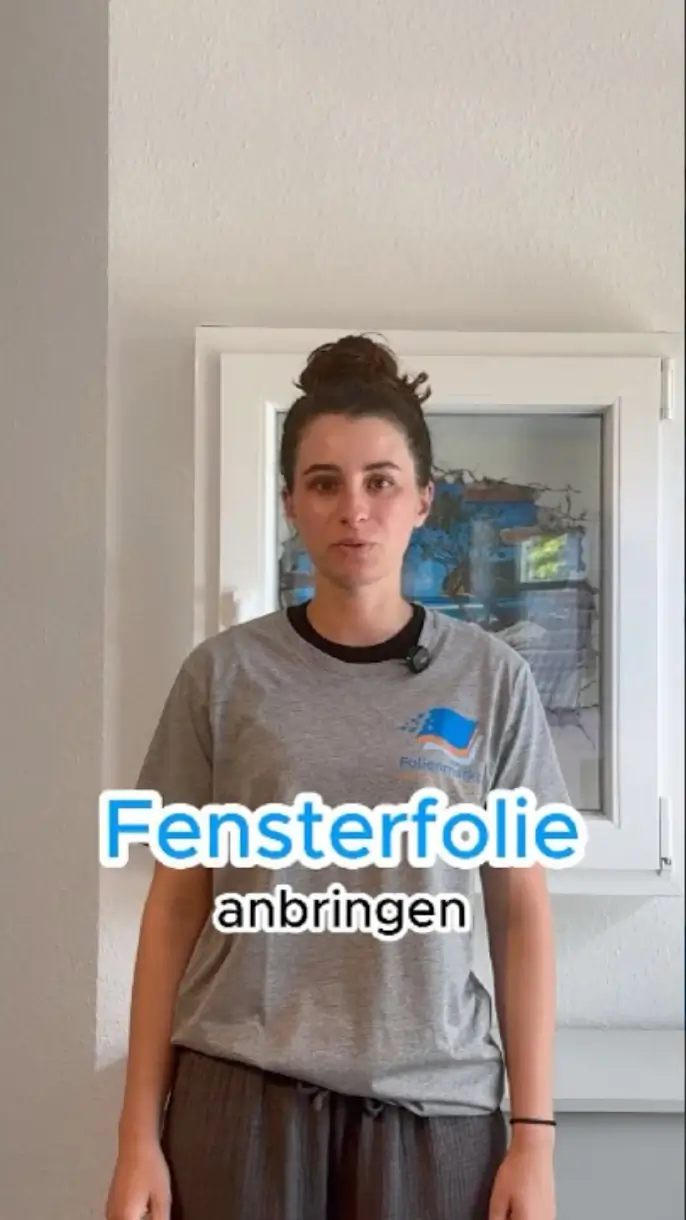 Fensterfolie montieren – Shorts Tutorial