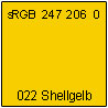022 Shellgelb