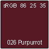 026 Purpurrot