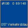 057 Verkehrsblau