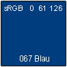 067 Blau