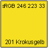 201 Krokusgelb