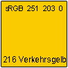 216 Verkehrgelb