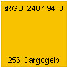 256 Cargogelb