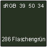 286 Flaschengrün
