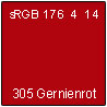 305 Geranienrot
