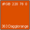 363 Daggiorange