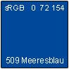 509 Meeresblau