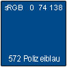572 Polizeiblau
