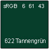 622 Tannengrün