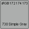 730 Einfaches grau