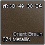 874 Orient braun metallic