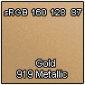 919 Gold metallic