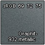 932 Graphit metallic