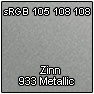 933 Zinn metallic