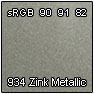 934 Zink metallic