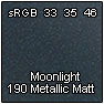 190 Moonlight metallic matt
