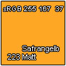 223 Safrangelb metallic matt