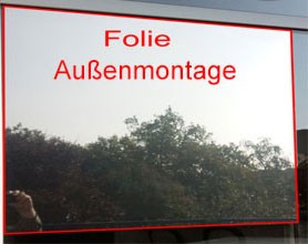 Thermofolie Fenster