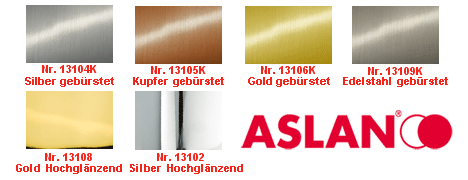 Farbfolien Premium Aslan CA23 Farben