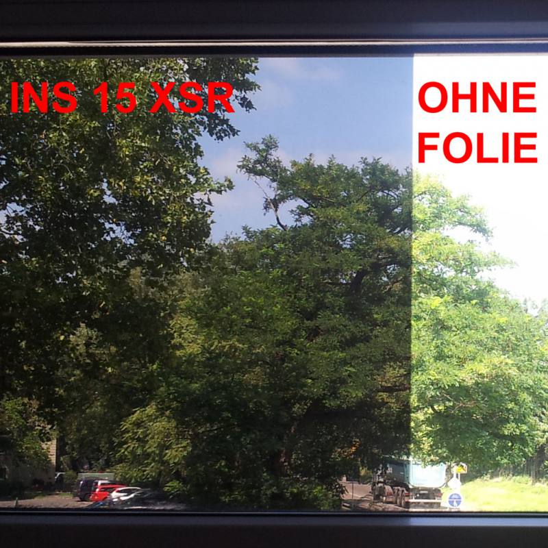 Sonnenschutzfolien INS 15 XSR dunkel Bild 1