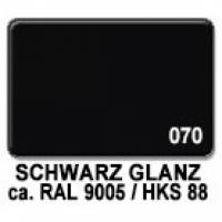 Autofarbfolien 970 Schwarz Glanz Meterware