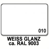 Autofarbfolien 970 Weiß Glanz Meterware - Bild 1