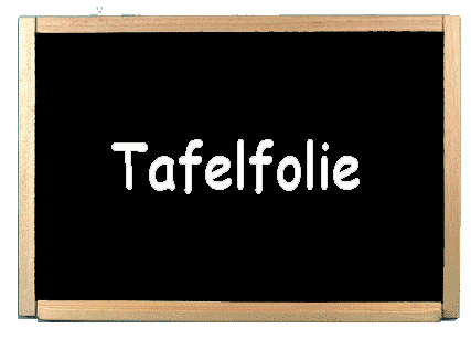 Tafelfolien Aslan C61 Schwarz