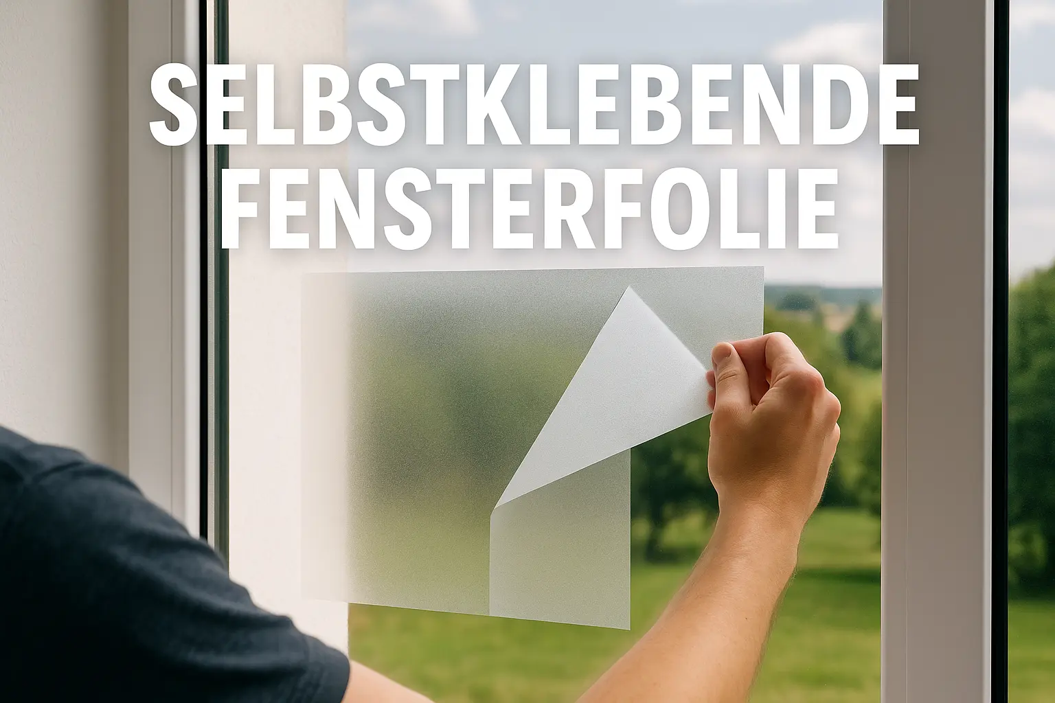 Selbstklebende Fensterfolie - Bild2