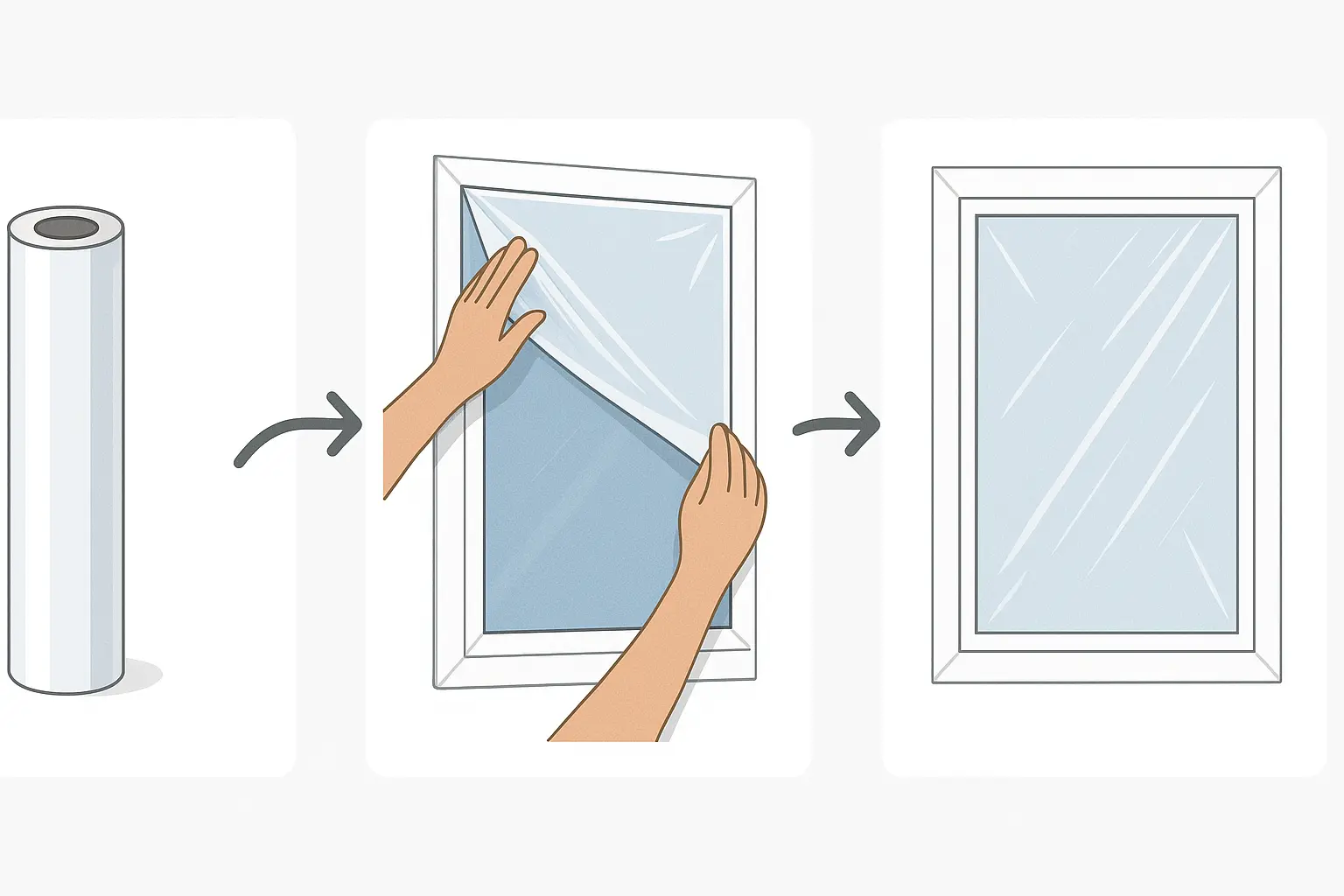 Isolierfolie Fenster