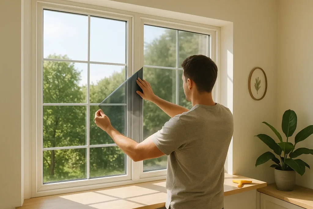 Isolierfolie Fenster: Praktische Tipps für mehr Komfort im Alltag-Beitragsbild