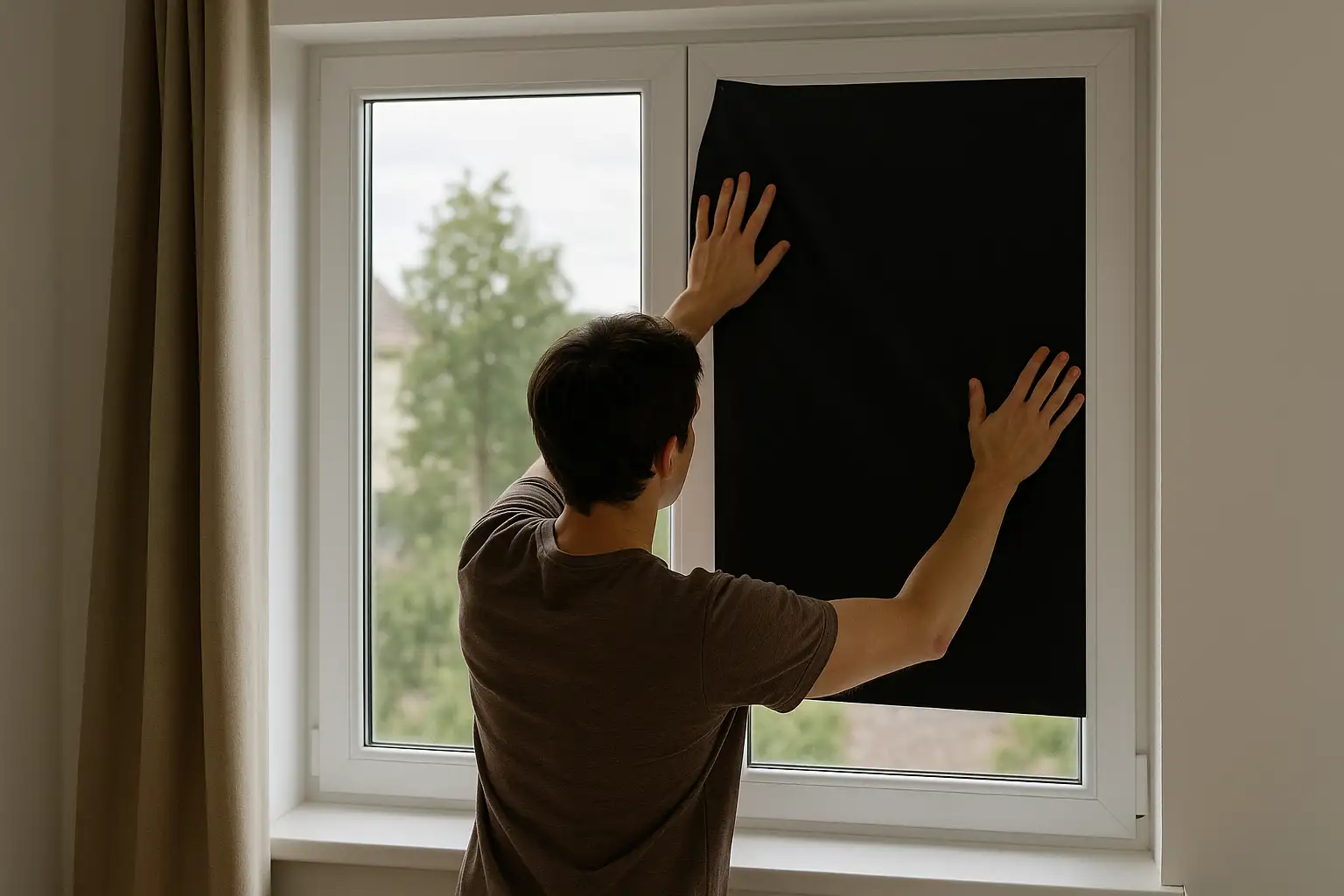 Fenster Abdunkeln Ohne Rollo: Die optimale Folienlösung-Beitragsbild
