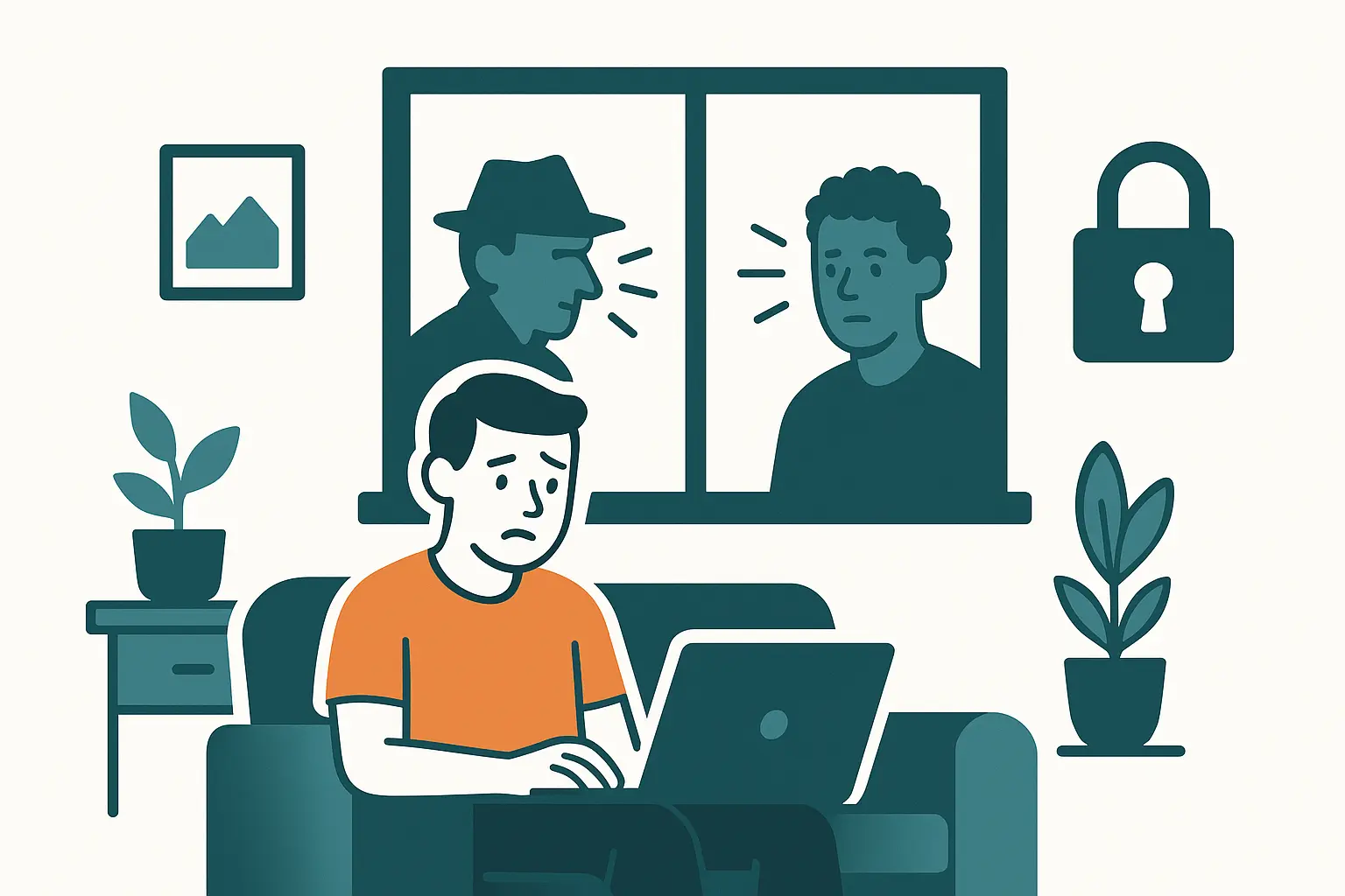 Keine Privatsphäre Zuhause