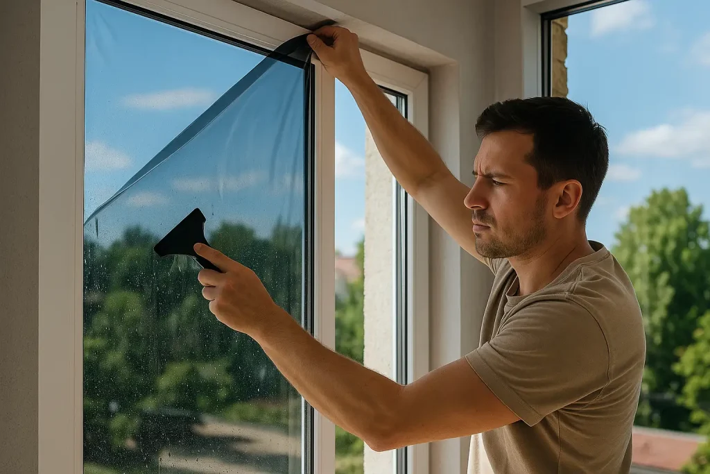 Hitzeschutzfolie Fenster: Sonnenschutz, UV-Schutz & moderne Lösungen für Zuhause und Büro-Beitragsbild
