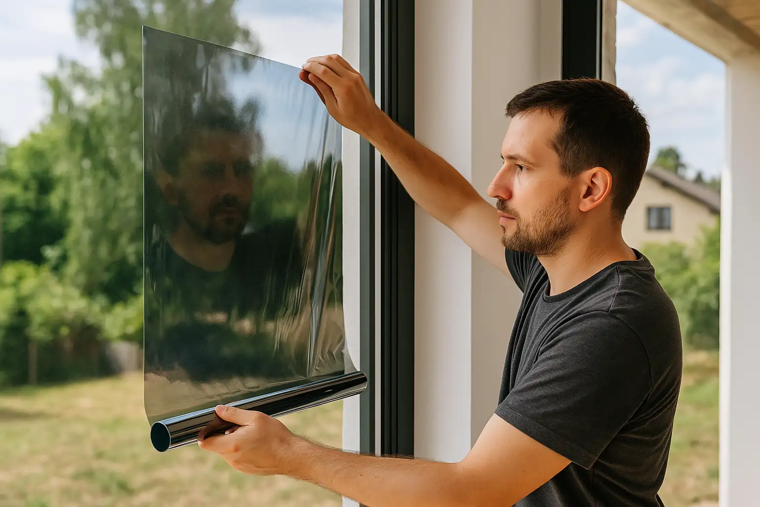 Wärmeschutzfolie Fenster: Hitze stoppen, klar sehen, Komfort gewinnen-Beitragsbild