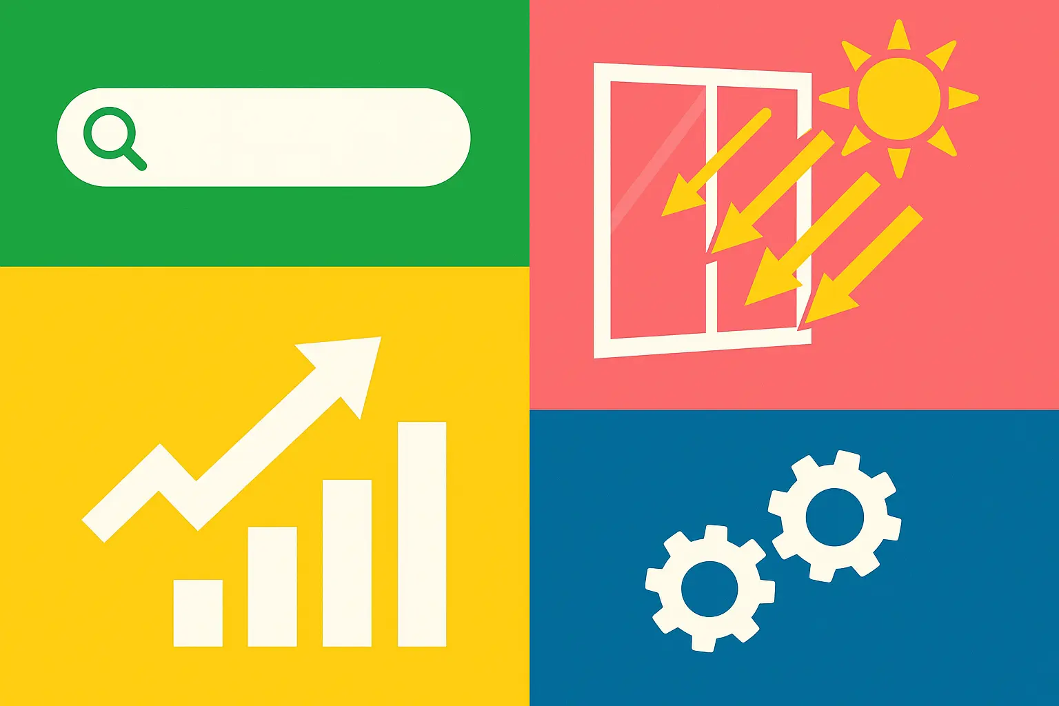 Sonnenschutzfolie Fenster Außen