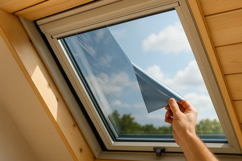 Sonnenschutzfolie Dachfenster – Hitzeschutz, Blendschutz & Wohnkomfort für Ihr Zuhause-Beitragsbild