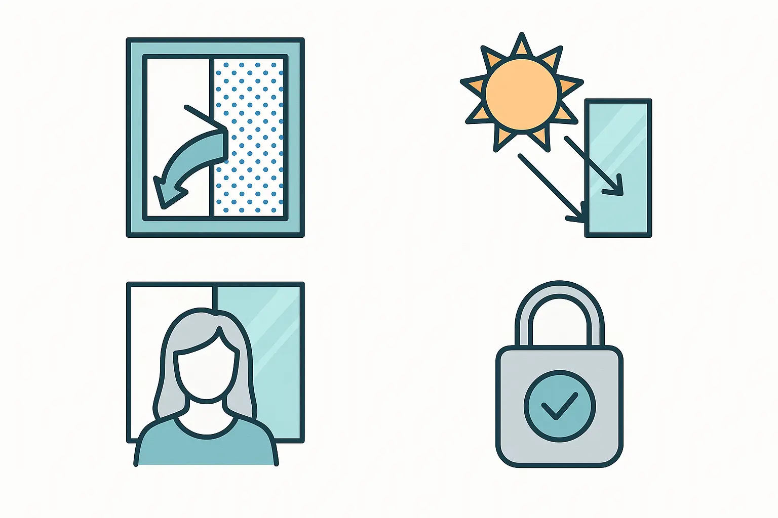 Sonnenschutzfolie Verspiegelt