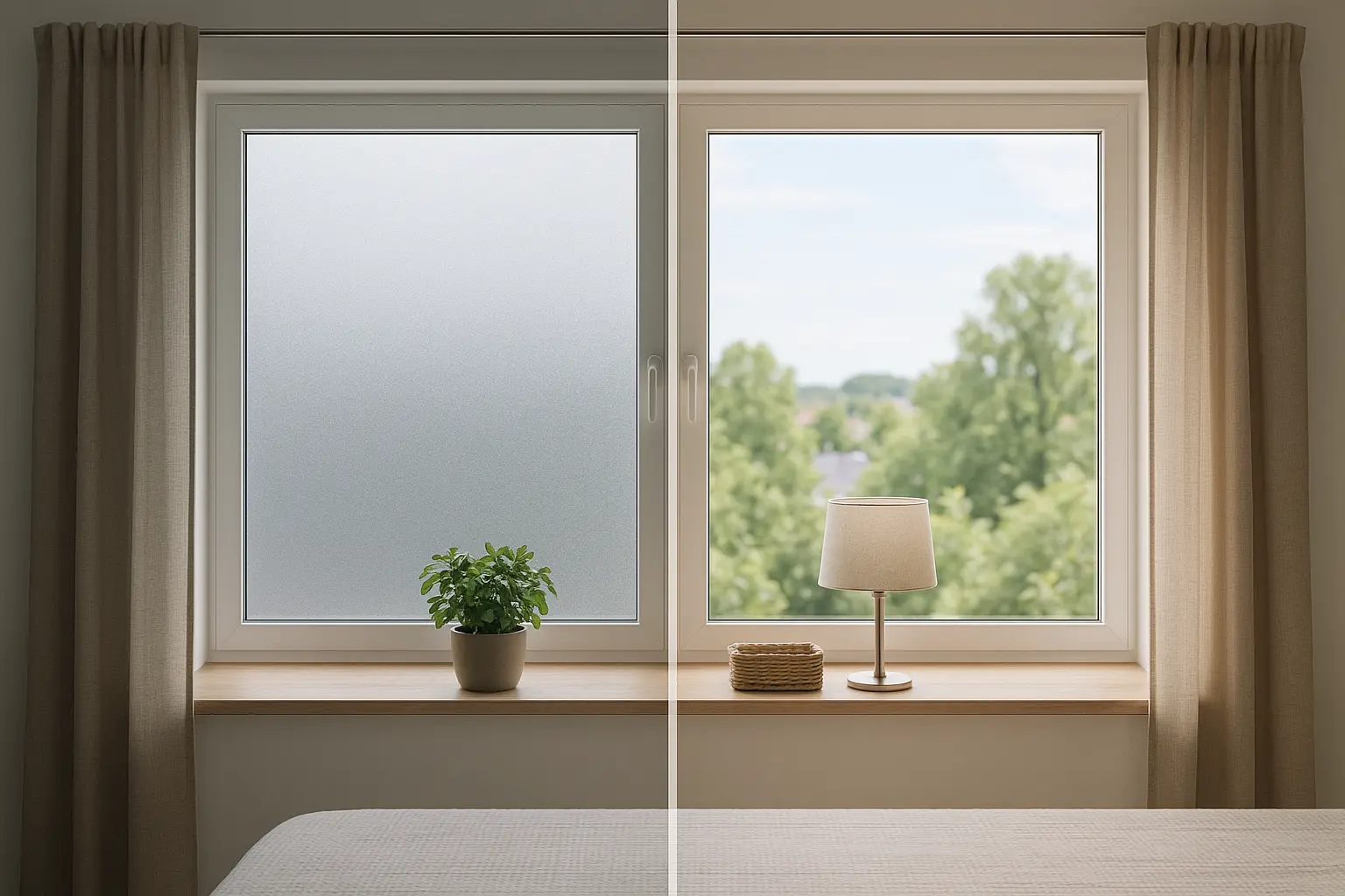 Fensterfolie Montage