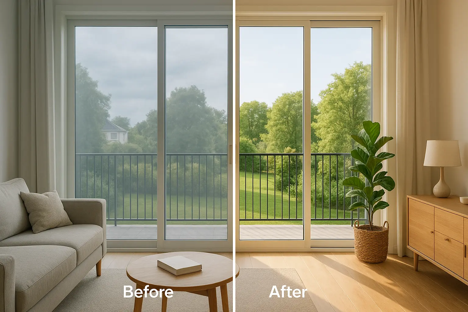 Einbruchschutzfolie Glas