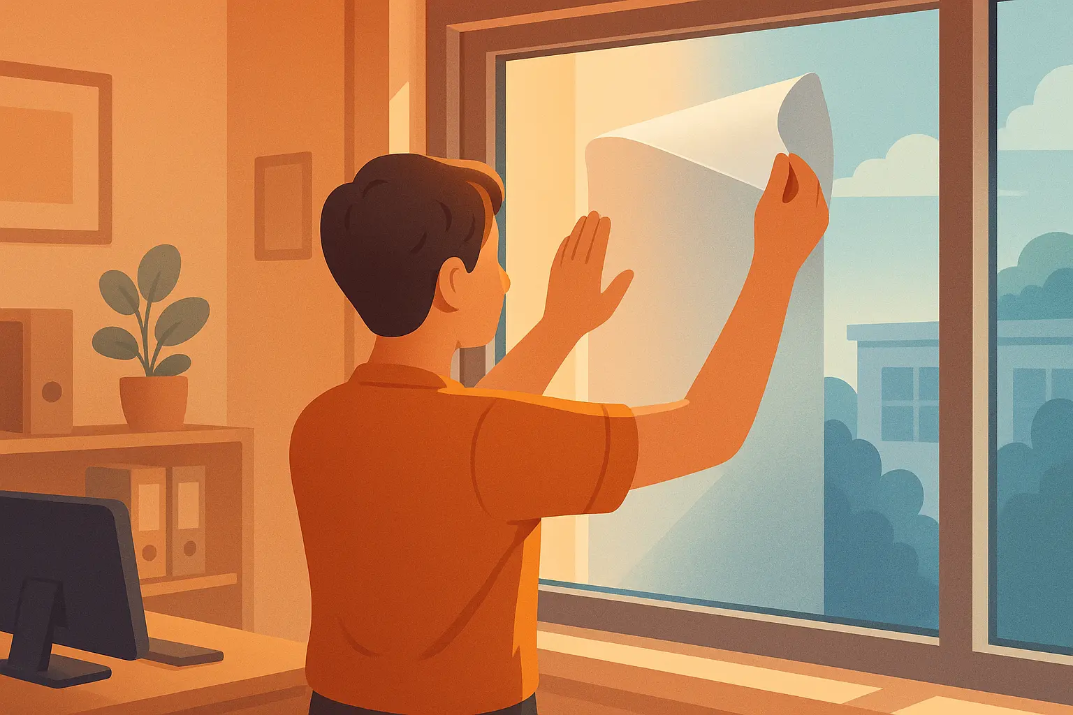 Sommerhitze im Büro