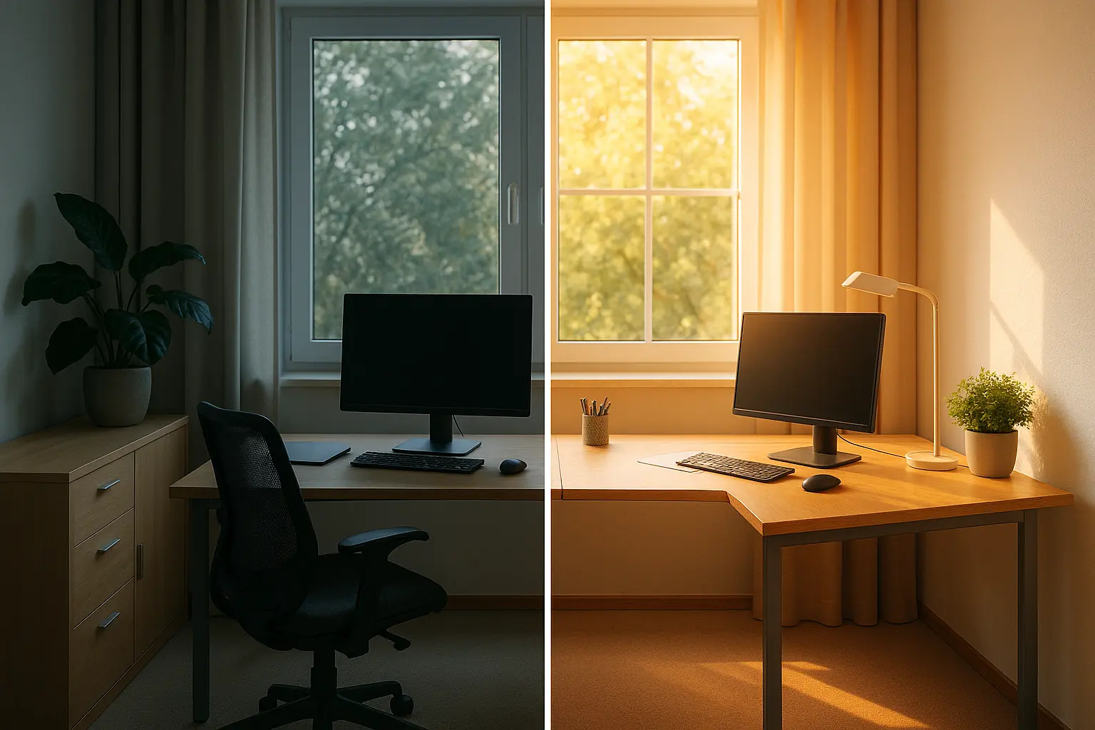 Sommerhitze im Büro