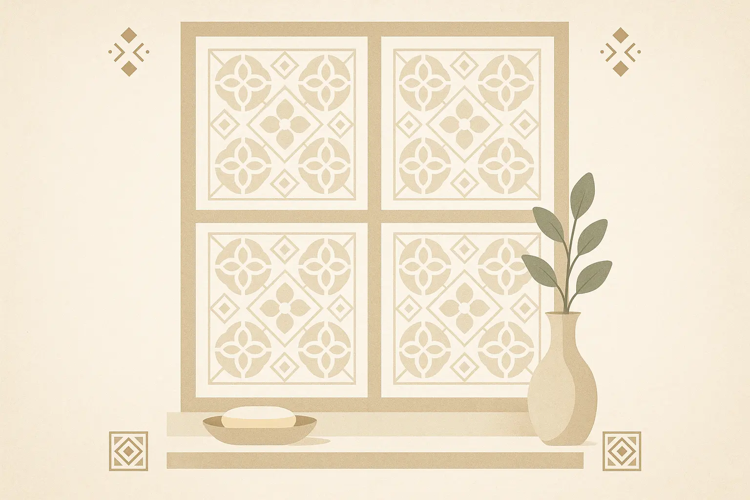 Fensterfolie Badezimmer