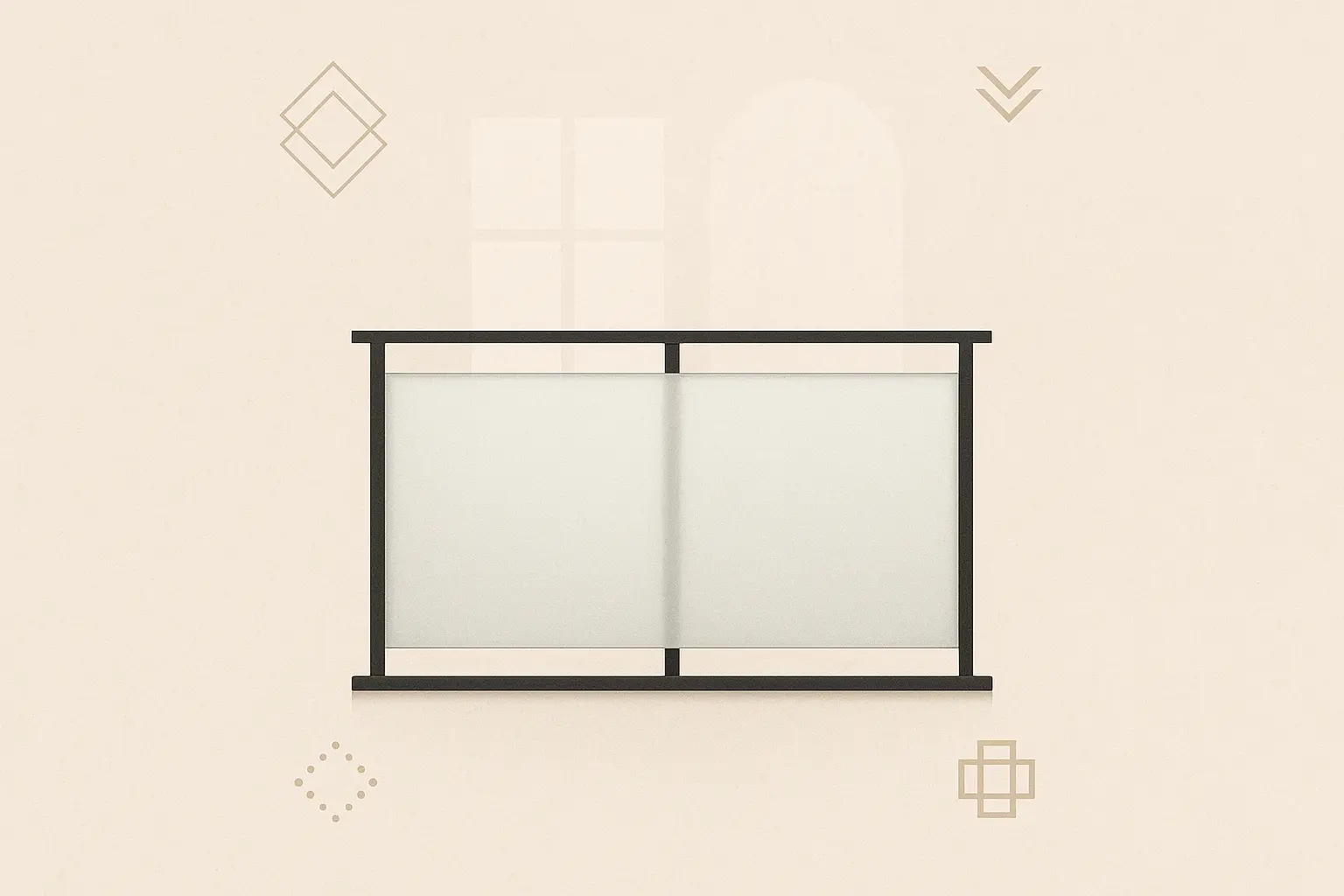 Balkon Sichtschutz Glas