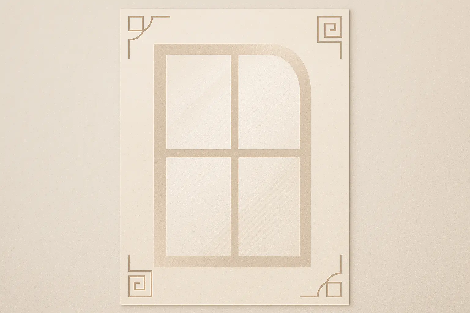 Blendschutzfolie Fenster